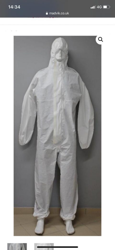 Disposable Coverall Type 5-6 - Image 4
